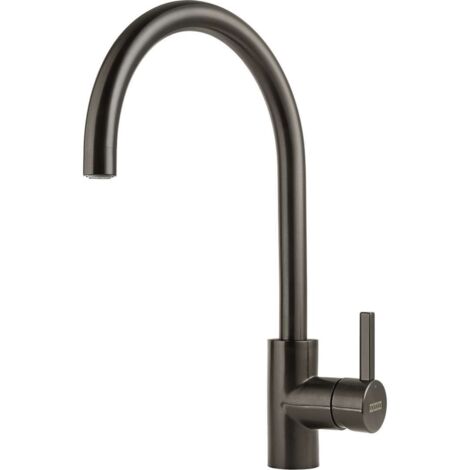 Franke – Mitigeur d'évier rotatif 180° – Hauteur 387mm – Finition anthracite – Débit 12 l/min – Inox résistant aux frottements