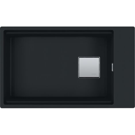 Cuve Kubus 2.0 Fragranit KNG 110-62 - Noir mat - Bonde Automatique - 760 x 460 x 200 mm - Franke (1/2)