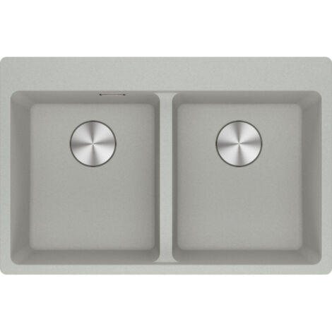 Evier Franke Maris Fragranit+ MRG620-34-34 - Platinum - Vidage : Automatique