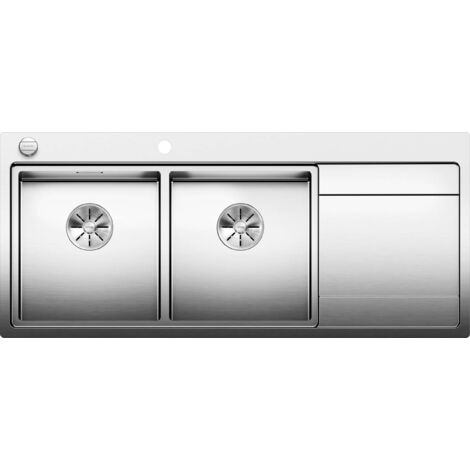 Evier à encastrer 80cm automatique inox - Blanco - 521664