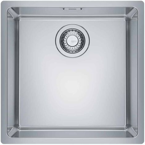 Cuve Maris MRX 110-40 inox - 440 x 440 x 180 mm - sous-meuble 50 cm - vidage automatique - Franke
