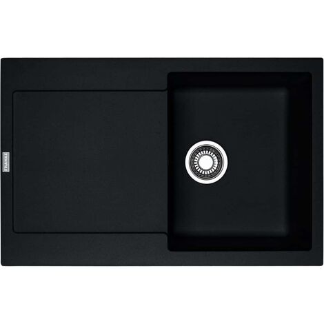 Évier MARIS Fragranit MRG 611-78 Onyx (Sous-meuble 45 cm) 780 x 500 mm - réversible - Franke