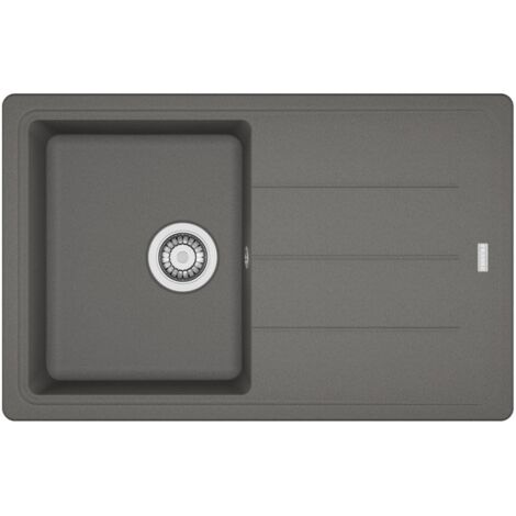 Évier Basis Fragranit BFG 611-78 - stone - manuel - 780 x 500 x 200 mm (sous-meuble 45 cm) - Franke (1/4)