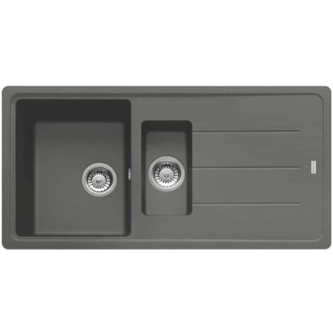 Évier Basis Fragranit BFG 651 - stone - manuel - 970 x 500 x 200/100 mm (sous-meuble 60 cm) - Franke