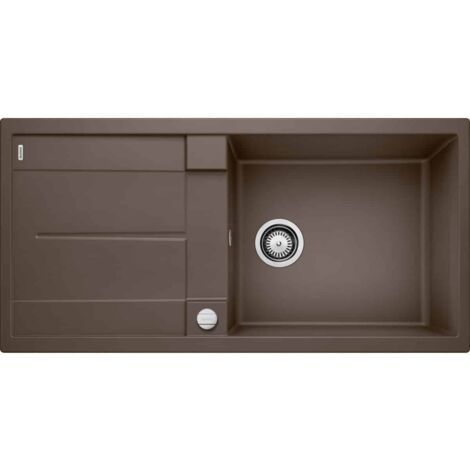 Evier Blanco Metra XL 6S Silgranit - CAFE - Vidage : Manuel
