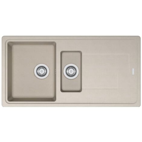 Franke – Évier Tectonite 970 x 500 mm – Bac à laver réversible – Résistant aux hautes températures – Garantie 5 ans