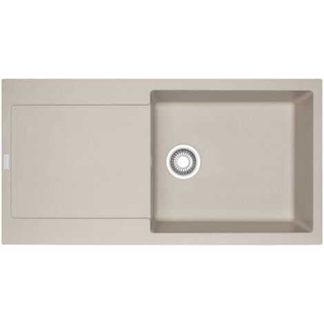 Évier MARIS FRAGANIT MRG 611-XL Café crème (Sous-meuble 60 cm) 970 x 500 mm - réversible - Franke