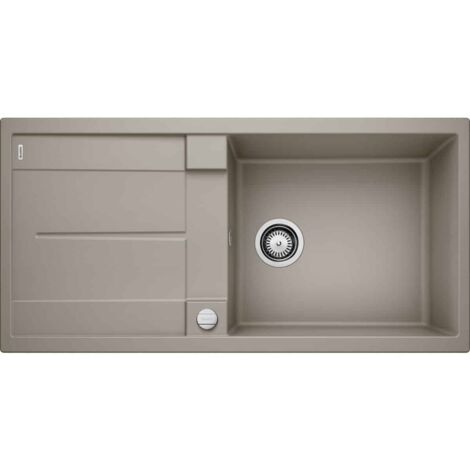 Evier Blanco Metra XL 6S Silgranit - TARTUFO - Vidage : Automatique