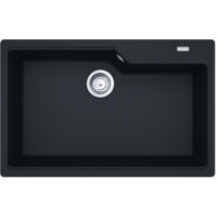 Cuve Urbis Fragranit UBG 610-72 - Noir mat - Automatique - 780 x 500 x 230 mm (sous-meuble 80 cm) - Franke