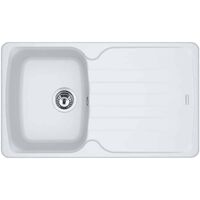 Evier Franke Antea Fragranit+ AZG611-86 - Blanc Artic (moucheté)
