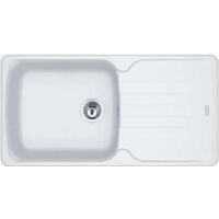 Evier Franke Antea Fragranit+ AZG611-XL - Blanc Artic (Moucheté)