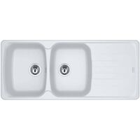 Evier Franke Antea Fragranit+ AZG621 - Blanc Artic (moucheté)