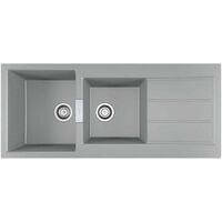 Evier Franke Sirius 2 Tectonite S2D621 - Urban Grey