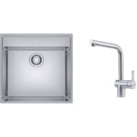 PACK Franke Maris MRX210-50 + Mitigeur Atlas Néo à bec - Coloris :