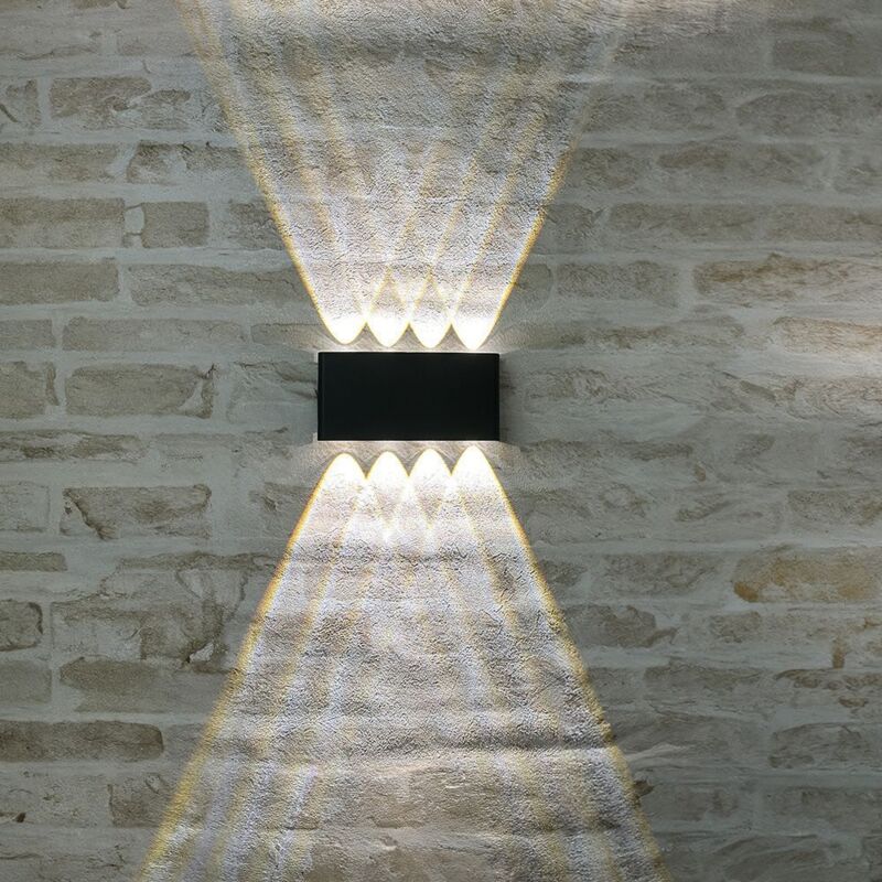 Applique murale extérieure CCT IP65 8W LED TENERIFE (3couleurs) 3