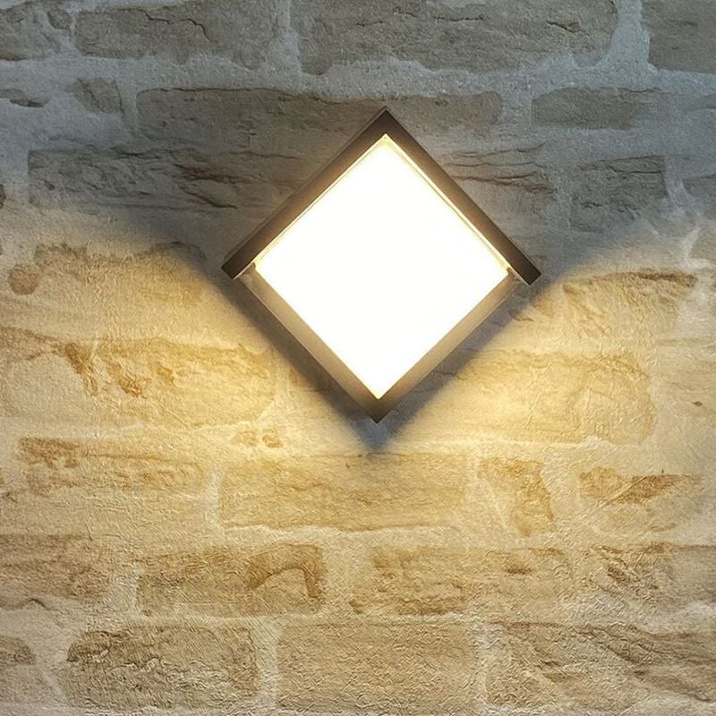 Applique Murale LED CUBA 15W Equiv 150W Extérieur IP65 CCT