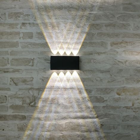 Applique murale extérieure CCT IP65 8W LED TENERIFE (3couleurs)