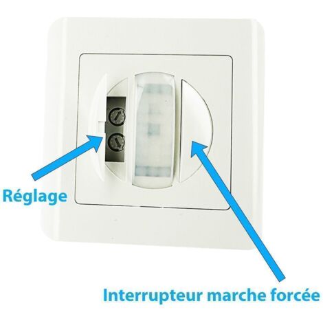 Détecteur De Mouvement - RW582 - EmCom - Mural / Blanc / Infrarouge