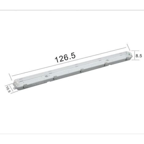Kit 2 tubes led 120cm 4000K + boitier étanche