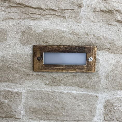 Encastrable murale LAGUNA d'extérieur 1,5W IP65 2 Covers  Température de Couleur: Blanc neutre 4000K