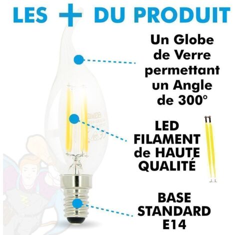 Ampoule LED GU10 bleu 3.5 watts 27 SMD type 5050