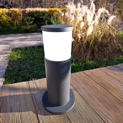 Borne extérieure anthracite VERACRUZ  E27 hauteur 35cm