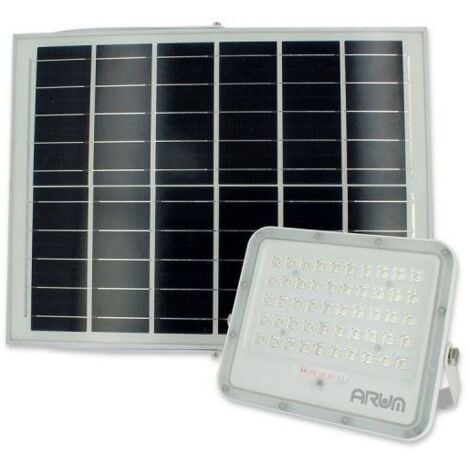 Calex Calex Projecteur LED Solaire - Avec Détecteur de Mouvement – 12W -  800 Lumen - IP44 - 6000-7000K