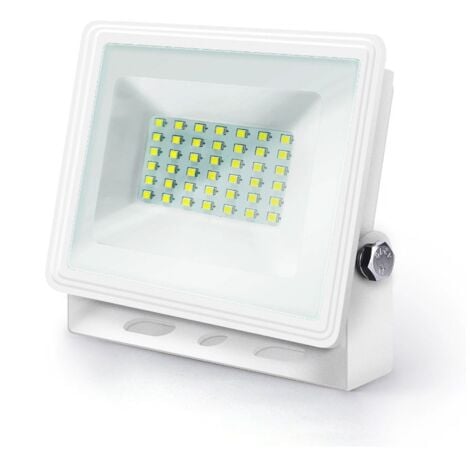 Lampe d'extérieur LED, Projecteur LED 100W = 1000W, blanc froid 4000K, étanche IP65