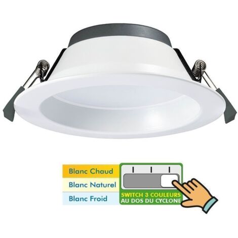 Luminaire led : Spot Crux-in - blanc froid - 220 V