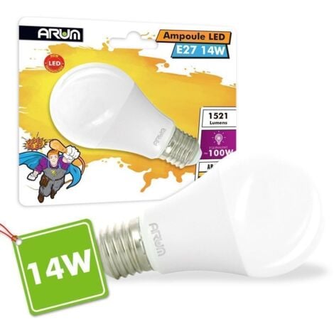 Ampoule LED dimmable E27 PHILIPS EQ100W standard blanc chaud - Ampoule BUT