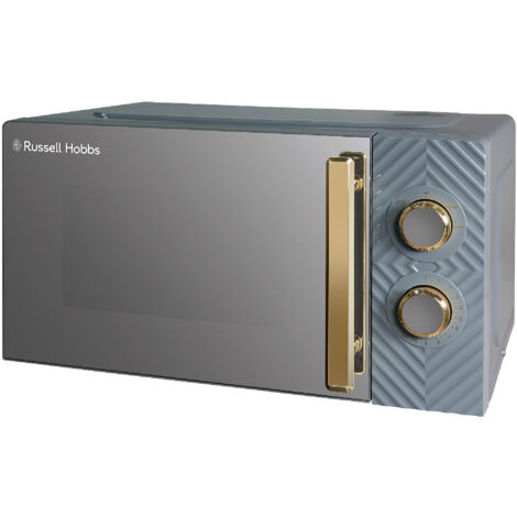 Russell Hobbs Grey Microwave Manual Groove 700W 17L RHMM723G