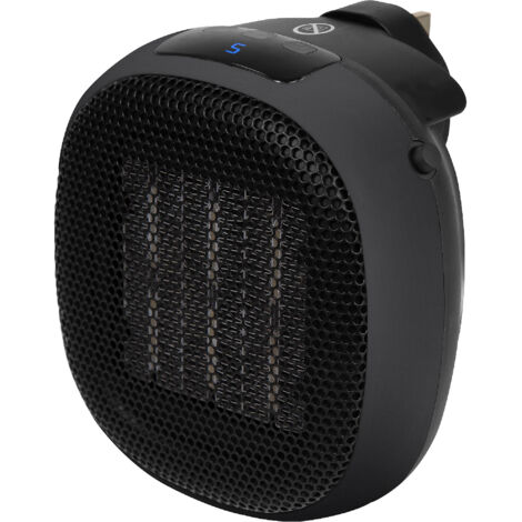 Russell Hobbs RHPH7001 700W Compact Ceramic Plug Heater in Black (1/5)