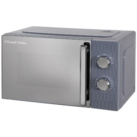 Russell Hobbs Grey Microwave Manual Honeycomb 700W 17L RHMM715G