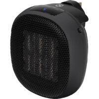 Russell Hobbs RHPH7001 700W Compact Ceramic Plug Heater in Black