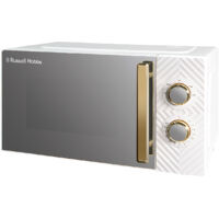 Russell Hobbs White Microwave Manual Groove 700W 17L RHMM723