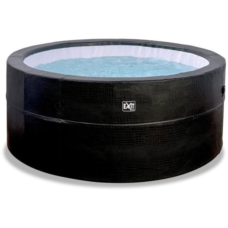 EXIT Leather Premium Whirlpool (4 Personen) - schwarz