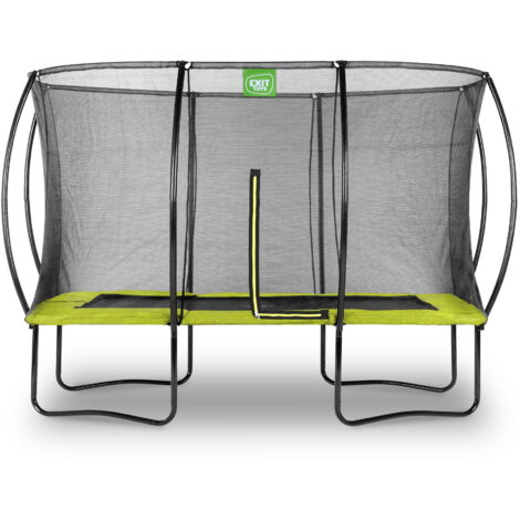 EXIT Silhouette Trampolin 244x366cm - grün