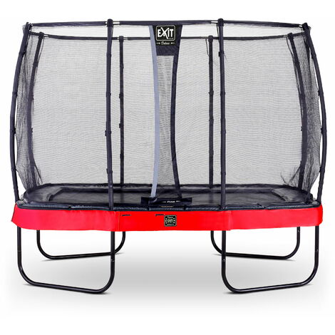 EXIT Toys Trampolin Outdoor - Sicherheitstrampolin Mit Foot Protection System