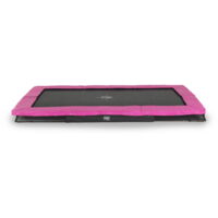 EXIT Silhouette sports Bodentrampolin 244x366cm - rosa