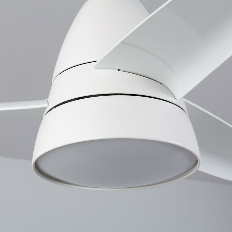 Ventilatore Soffitto XL Bianco Con Telecomando - Silenzioso Con Timer E Luce LED - Foto 4