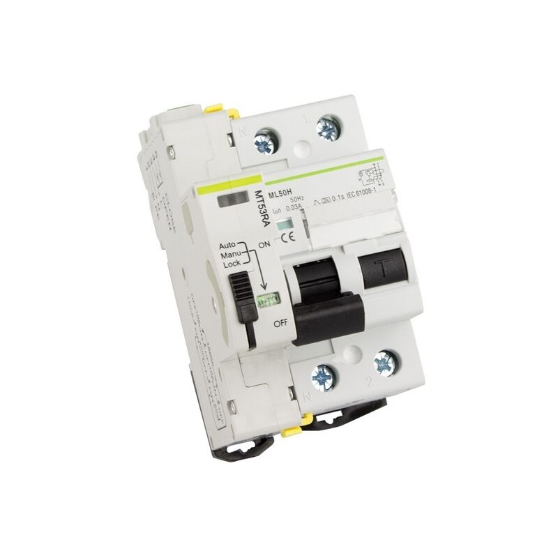 RIARMO ABB PER DIFFERENZIALE PURO F202 30MA 2P FINO A 63A 3 MODULI