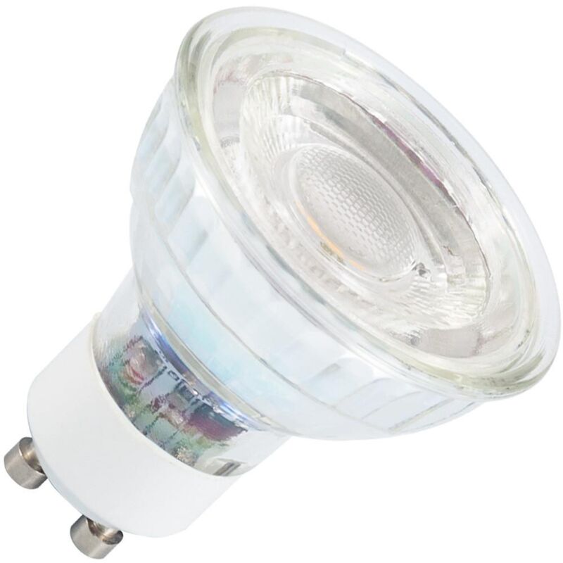 Lampadina LED GU10 5W 380 lm Vetro Bianco Freddo 6000K 50º