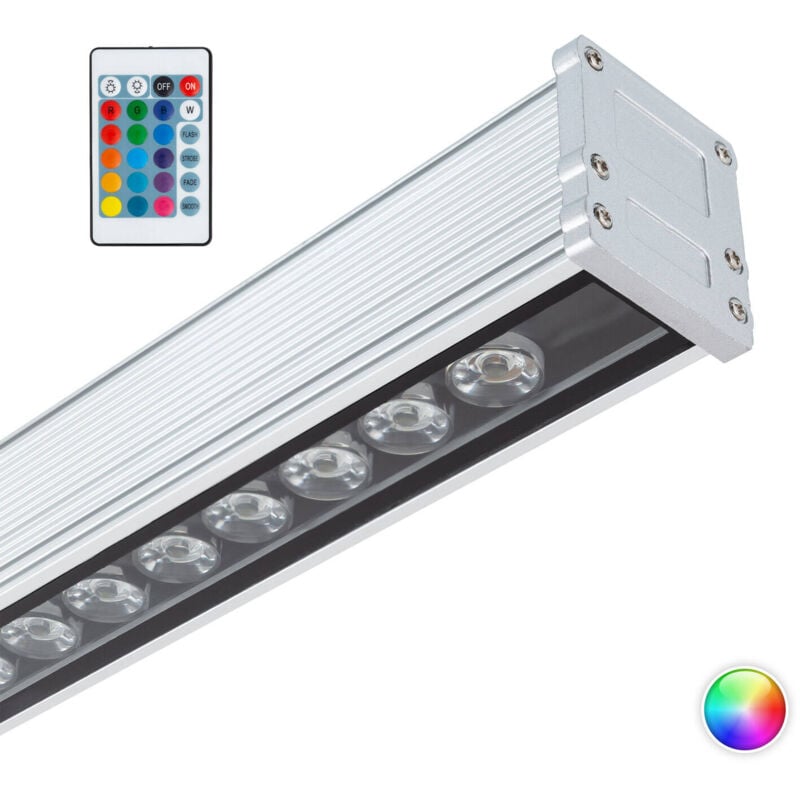 Wallwasher LED RGB 36W IP65 1000mm - Ledkia