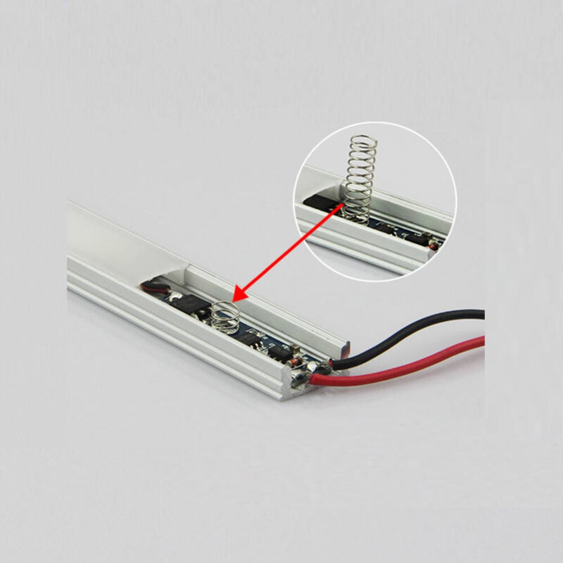 Mini Interruttore Touch per Striscia LED Bianco7.8 mm