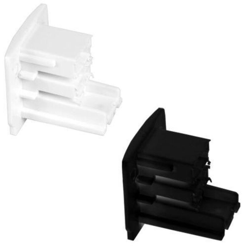 Tappi Terminali Per Tubi Quadrati 15x15mm - Confezione Da 20 Pezzi, Neri, Per Mobili E Ringhiere - Foto 2