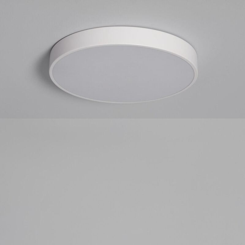 Plafoniera LED 30W Circolare Metallo Ø400 mm CCT Selezionabile Hidria Bianco