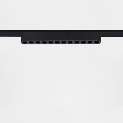 Binario Magnetico Super Slim 25mm Per Faretti LED Incasso - 48V 1 Metro Nero, Sistema Illuminazione Moderno - Foto 9