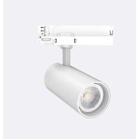 Faretto LED Fasano Bianco 30W Regolabile No Flicker per Binario