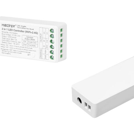 Dimmer per strip led monocolore con comando a pulsante Tecnel TER4042