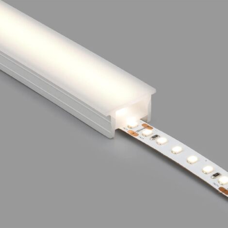 Profilo Silicone Effetto Neon SFLEX 25x14 Curva Verticale per Striscia LED IP20 fino a 15mm 2 m
